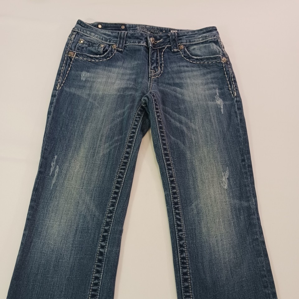 Miss Me JE5159EP Easy Capri Women's Blue Cotton Blend Jeans Size 28 (30×26) Item image 10