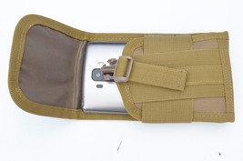 MOLLE Phone Case Carrier Pouch Add-on for Utility Bag Back pack (TAN) - £7.87 GBP