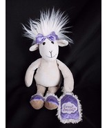 12" Jellycat SWEET DREAMS SHEEP GOAT LAMB tan purple plush stuffed toy - $24.45