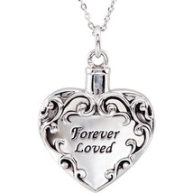 Sterling Silver &quot;Forever Loved&quot; Ash Holder w/Chain - £149.50 GBP