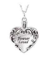 Sterling Silver &quot;Forever Loved&quot; Ash Holder w/Chain - £151.42 GBP