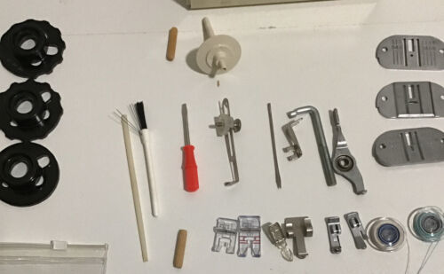 Vtg Large 40 Items Touch & Sew Parts & Accessories  Cams Flexi-Stitch Item image 3