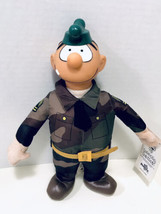 Toy Factory 2004 Beetle Bailey Sarge Comic Stuffed Doll King Features Syndicate - £7.95 GBP