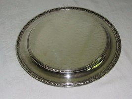 ONEIDA Silverplate Vintage Round Plate Dish Platter - $19.79