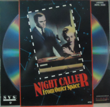 Night Caller From Outer Space (1965) Laserdisc NTSC John Saxon Maurice Denham - £8.83 GBP