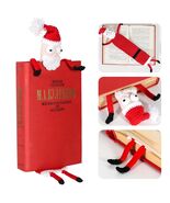 Crochet Santa Bookmark Kawaii 3D Christmas Gift for Kids Women - $15.24 CAD