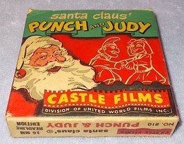 Punch and Judy Santa Claus 16mm Castle Films Headline Edition 810 - $9.95