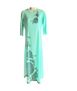 NWOT Women&#39;s Seafoam Green Printed Ao Dai Size 6 - $37.03 CAD