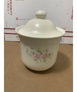 Pfaltzgraff TEA ROSE Canister - Large 2qt with Lid Flowers Floral - £14.95 GBP