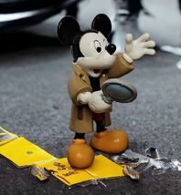 Disney BendEms Mickeys Stuff for Kids Inspector 3" Figurine Bendable Pos... - $12.97