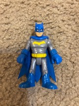 Fisher Price Batman Imaginext DC Comics Cape Yellow Belt Blue Mask Actio... - $7.99