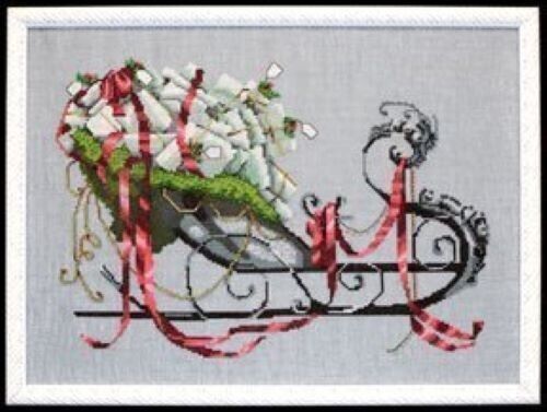 NC122 SANTA&#39;s SLEIGH - Christmas Eve Couriers by Nora Corbett - $39.59+