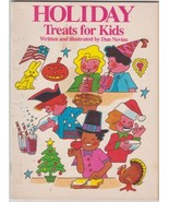 Vintage 1985 Holiday Treats for Kids Cookbook Weekly Reader Booklet Dan ... - $4.00