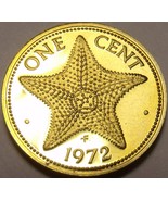 Proof Bahamas 1972 Cent~Starfish~35,000 Minted~Free Shipping - £3.74 GBP