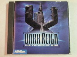 Dark Reign The Future Of War 1997 Activision Pc Game+Booklet Windows 95 Vg Oop - $4.46