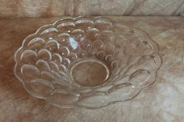 Vintage Heisey Large Glass Bubble Serving Bowl 12&quot; DH3008 - $35.14 CAD
