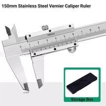 Vernier Caliper Gauge Metal Stainless Steel Measuring Tool 150mm - $19.79