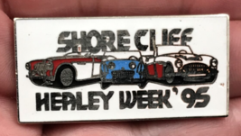 1995 Austin Healey Week Shore Cliff Pismo Beach Hotel CA Metal Emblem Badge - £9.74 GBP