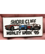 1995 Austin Healey Week Shore Cliff Pismo Beach Hotel CA Metal Emblem Badge - £9.73 GBP