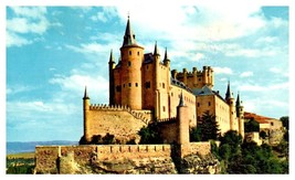 Spain Alcazar Castle in the city of Segovia Pan Am Airline Issued Postcard - £19.78 GBP