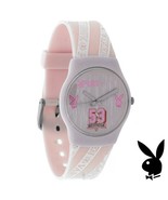 Pink Playboy Watch Bunny Logo VARSITY VIXEN Teens College Girls Women RARE HTF - £31.72 GBP