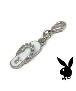 Playboy Charm Bunny 3-D Flip Flop Sandal Swarovski Crystals Clip On Box ... - £15.68 GBP