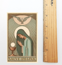 Holy Card – Salve Regina – pack of 10/100/1000 – Restored Vintage Holy Card - £3.85 GBP+