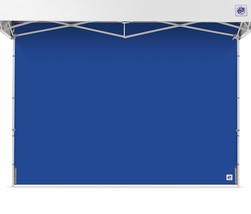 E-Z Up Pro Single Sidewall, Fits 10&#39; X 10&#39; Straight Leg Canopy,, Royal Blue - £87.91 GBP