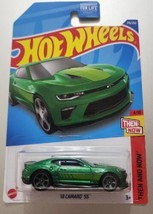Hot Wheels &#39;18 Camaro SS Green Then And Now Series - $7.28
