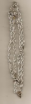 Sarah Coventry Vintage Aluminum &amp; Silver Necklace - £5.53 GBP