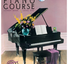 Alfred&#39;s Basic Adult Piano Course Lesson Book with CD Level 1 - £14.42 GBP