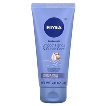 Nivea Hand Cream Moisturizer soften smooth Skin Macadamia Oil Lotus Flow... - $9.79