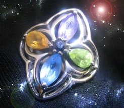 Haunted Ring Master Witch&#39;s Royal Wish Blossom Bring To Fruition Ooak Magick - £7,101.00 GBP