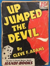 Up Jumped The Devil By Cleve F. Adams (1944) Handi-Book Mystery Pb - £7.93 GBP