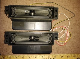 21OO08 PAIR OF SPEAKERS FROM TV (E470L), SOUND GREAT, 1H503W-03351006429... - $9.42