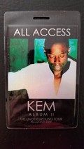 KEM - THE UNDERGROUND TOUR NOVEMBER 2004 TOUR LAMINATE BACKSTAGE PASS - $51.75 CAD