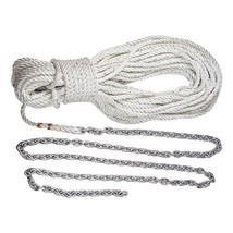 Lewmar Anchor Rode 15’ 5/16” G4 Chain w/300’ 5/8” Rope w/Shackle - HM15H300PX - £754.56 GBP