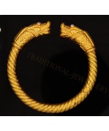 22K 22 CARAT YELLOW GOLD HANDMADE KADA BANGLE MEN&#39;S WOMEN&#39;S JEWELRY KARA - $5,325.34 CAD