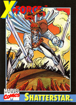1991 Marvel Universe Promo Card #2 - Shatterstar - £3.78 GBP