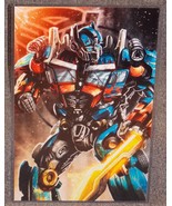Transformers Optimus Prime Glossy Print 11 x 17 In Hard Plastic Sleeve - £19.74 GBP