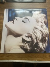 Madonna - True Blue Vinyl LP 1986 1-25442 VG w/ Poster - £14.74 GBP