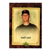 2007 Upper Deck Artifacts MLB Matt Cain 65 San Francisco Giants Baseball Card - £2.39 GBP