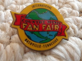 INTERNATIONAL COUNTRY MUSIC FAN FAIR SOUVENIR PIN (#1805) - $19.14 CAD