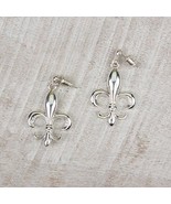 Fleur delis ZAMAK Post Earrings - $17.71 CAD