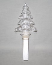 Mikasa Holiday Time Austrian Lead Crystal Tree Bottle Stopper #1841 - £18.38 GBP