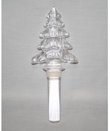 Mikasa Holiday Time Austrian Lead Crystal Tree Bottle Stopper #1841 - $23.00