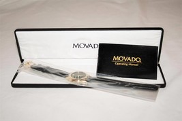 MOVADO Classic Museum Mens Swiss Quartz Watch 0690301 *NEW* - £279.77 GBP