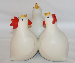 Vintage Department 56 Hungry Baby Rooster Trio   #1937 - £22.38 GBP