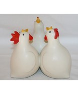 Vintage Department 56 Hungry Baby Rooster Trio   #1937 - £21.92 GBP