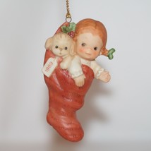 Memories Of Yesterday Ornament 1989  "A Surprise For Santa"  #522473 EUC - $15.00